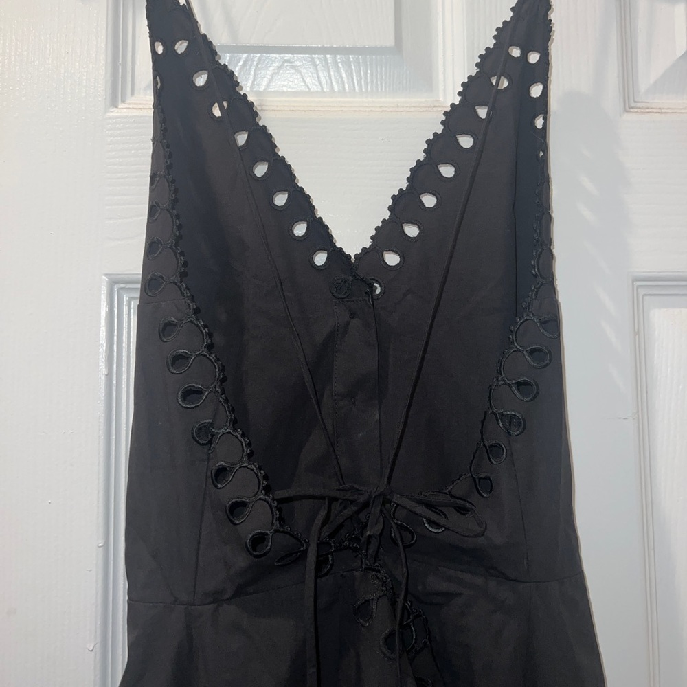 Magali Pascal V-Neck Cutout Buttondown Dress - Picture 4 of 10